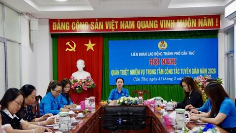 Tăng cường truyền thông hướng tới Đại hội XIV Công đoàn Việt Nam