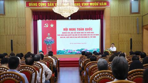 Đội ngũ báo chí, văn nghệ sĩ, trí thức lan tỏa mạnh mẽ Nghị quyết Đại hội XIV của Đảng