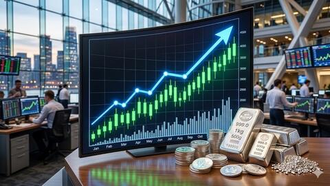 Giá bạc tăng tuần thứ tư liên tiếp, duy trì xu hướng tích cực