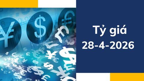 Tỷ giá ngày 28-4: USD tự do tăng vọt, DXY quay đầu giảm