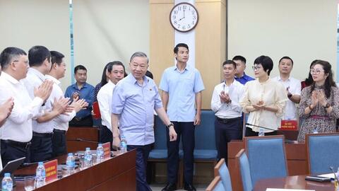 Tổng Bí thư, Chủ tịch nước Tô Lâm tiếp xúc cử tri thành phố Hà Nội