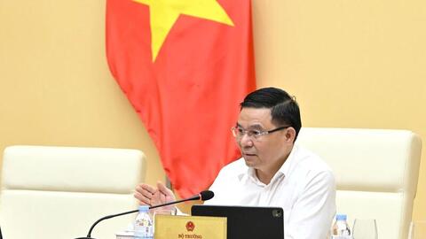 Bộ trưởng Lê Mạnh Hùng làm việc với Cục Hoá chất