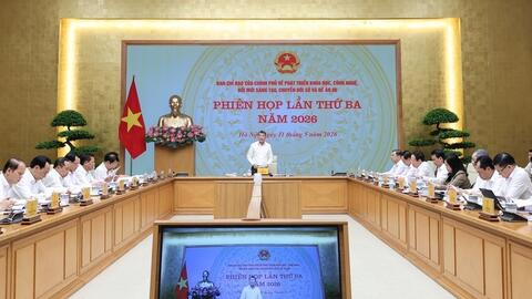 Thủ tướng yêu cầu đẩy nhanh phát triển hạ tầng số
