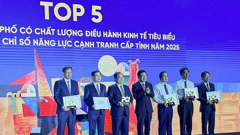 Phú Thọ thuộc tốp 5 địa phương có chất lượng điều hành kinh tế xuất sắc nhất