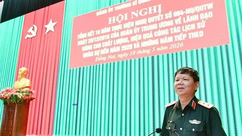 Trường Sĩ quan Lục quân 2 nâng cao chất lượng công tác lịch sử quân sự