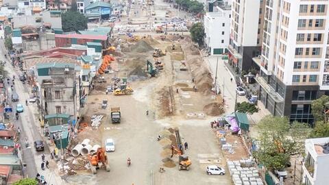Tăng tốc công trường, giảm ùn trên đường