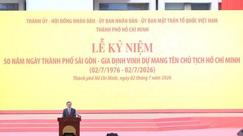 TP. Hồ Chí Minh quyết tâm viết tiếp khát vọng phát triển mới