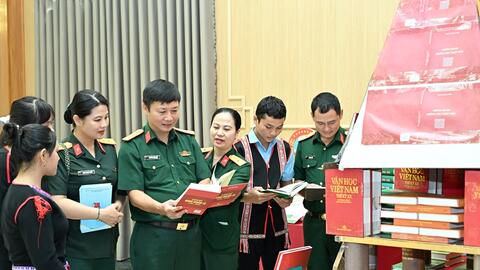Thư viện Quân đội xây dựng văn hóa đọc ở vùng sâu, vùng xa
