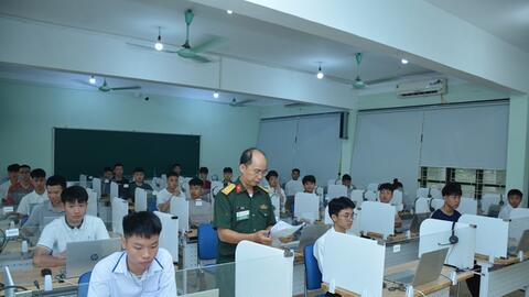 Những lưu ý đối với thí sinh trúng tuyển các trường Quân đội