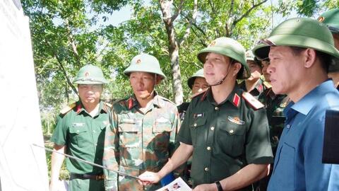 Quân khu 4 tổ chức tìm kiếm hài cốt liệt sĩ tại căn cứ Cồn Tiên, Quảng Trị