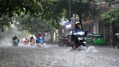Thời tiết hôm nay (20-8): Bắc Bộ tiếp tục mưa dông