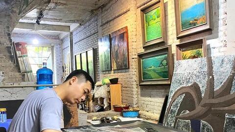 Nối tiếp nghề sơn mài bằng sáng tạo mới