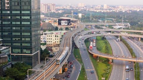 Metro Bến Thành - Suối Tiên được kéo dài tới sân bay Long Thành