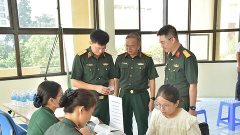Học viện Kỹ thuật Quân sự tổ chức nhập học cho sinh viên hệ dân sự