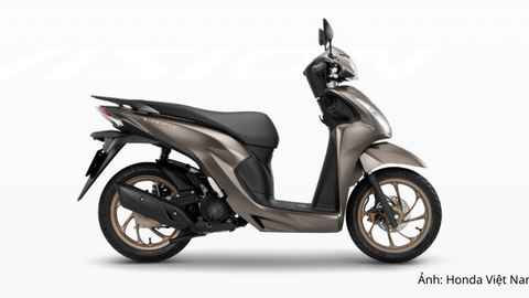 Giá xe máy Honda Vision tháng 9/2026: Giá đại lý cao hơn đề xuất