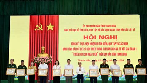 Thanh Hóa đẩy nhanh tiến độ tìm kiếm, quy tập hài cốt liệt sĩ