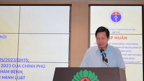 Ngành Y tế Thủ đô tập huấn Luật Khám bệnh, chữa bệnh