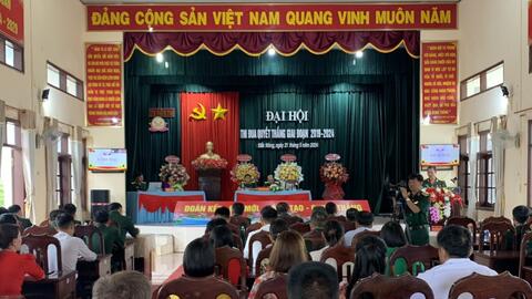 Trung đoàn 720 tổ chức Đại hội thi đua quyết thắng 2019 – 2024