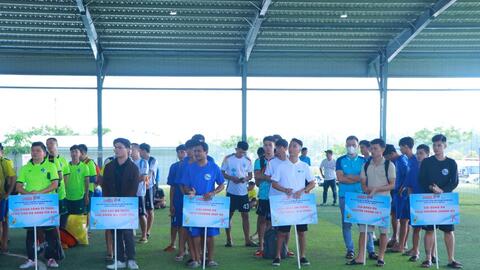 Ấn tượng giải bóng đá thanh niên công nhân Bình Dương