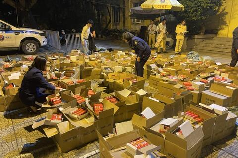 Liên tiếp bắt giữ các vụ vận chuyển pháo dịp trước Tết