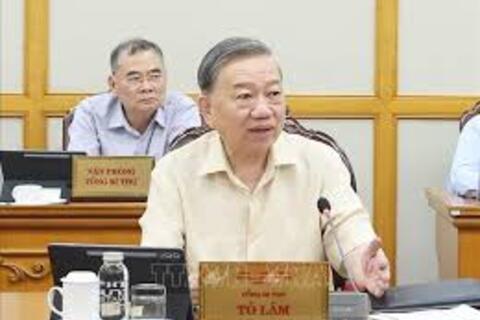 Tổng Bí thư Tô Lâm: Kịp thời tháo gỡ khó khăn, vướng mắc khi vận hành bộ máy mới