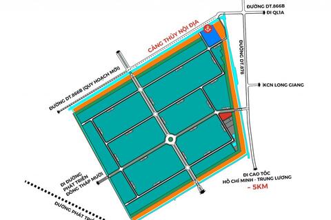 Vietcombank giải ngân 710 tỷ đồng, tạo xung lực cho Khu công nghiệp IDICO Tân Phước 1