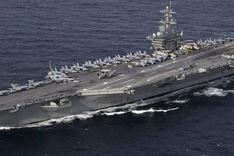Tàu sân bay Mỹ rời khỏi khu vực gần Iran