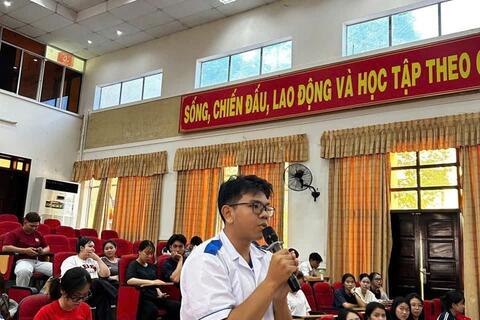 Trường Cao đẳng Hậu cần 2 đối thoại với sinh viên