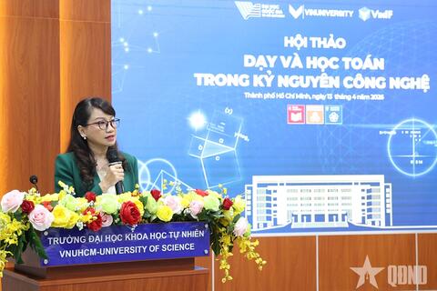 Đại học Quốc gia TP Hồ Chí Minh đổi mới giáo dục Toán học trong kỷ nguyên công nghệ
