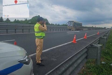 428 chủ phương tiện vi phạm trên cao tốc được gửi thông báo phạt nguội