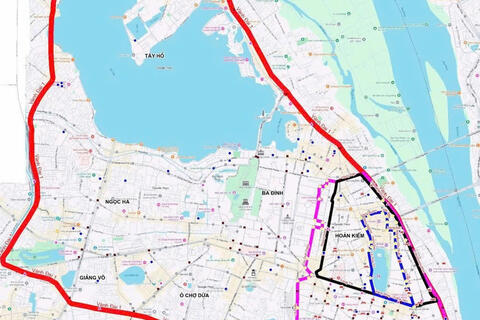 Hà Nội đề xuất cấm xe xăng theo giờ ở 11 tuyến phố thuộc phường Hoàn Kiếm