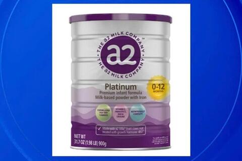 Bộ Y tế cảnh báo 3 lô sữa công thức a2 Platinum cho trẻ em có chứa độc tố cereulide
