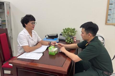 “Mô hình quân y 5 tốt” ở Học viện Chính trị