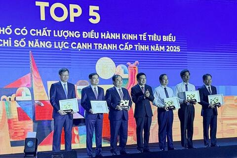 Phú Thọ thuộc tốp 5 địa phương có chất lượng điều hành kinh tế xuất sắc nhất