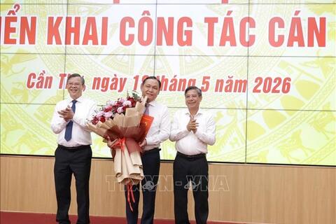 Phê chuẩn đồng chí Lê Công Lý giữ chức vụ Phó chủ tịch UBND TP Cần Thơ