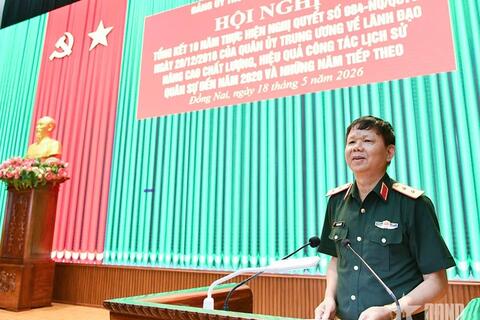 Trường Sĩ quan Lục quân 2 nâng cao chất lượng công tác lịch sử quân sự
