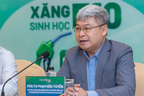 PGS.TS Phạm Hữu Tuyến: Xăng E10 không gây tác động tiêu cực đến phương tiện giao thông