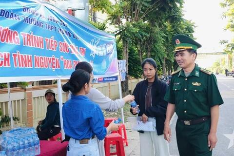 Con nuôi Biên phòng tự tin bước vào kỳ thi quan trọng