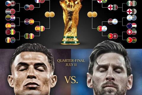 Tin thể thao (4-6): Messi đối đầu Ronaldo tại tứ kết World Cup?