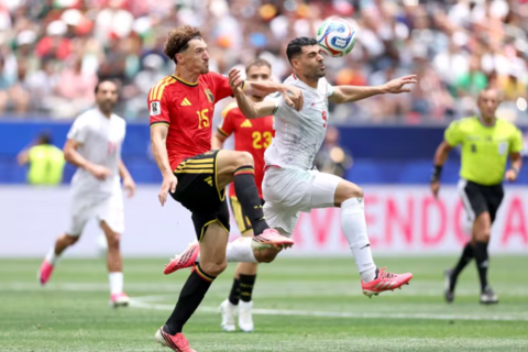 Tuyển Bỉ hòa thất vọng trước Iran tại lượt trận vòng hai World Cup 2026