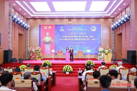 Trường ĐH Công nghiệp Việt Trì: 70 năm vun đắp nguồn nhân lực cho ngành Công Thương