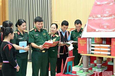 Thư viện Quân đội xây dựng văn hóa đọc ở vùng sâu, vùng xa