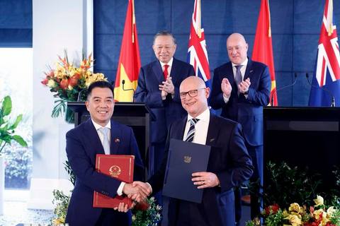 Tổng Bí thư, Chủ tịch nước Tô Lâm và Thủ tướng New Zealand gặp gỡ báo chí