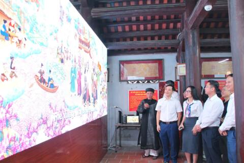 Hà Nội: Phường Phú Thượng ứng dụng công nghệ số vào bảo tồn, phát huy giá trị di sản văn hóa