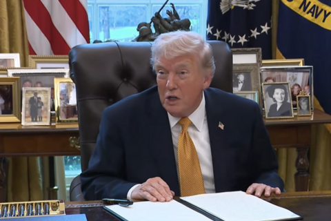 Tổng thống Donald Trump thông tin số tàu chiến Iran bị đánh chìm