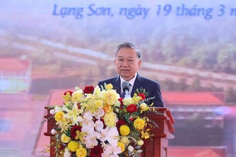 Phát biểu của Tổng Bí thư tại lễ khởi công xây dựng trường nội trú liên cấp ở 121 xã biên giới