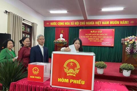 Công bố danh sách người trúng cử Hội đồng nhân dân TP. Hà Nội