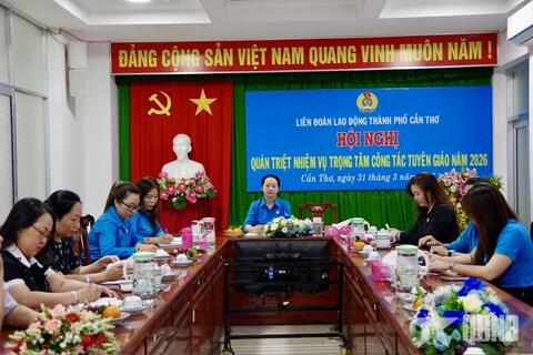 Tăng cường truyền thông hướng tới Đại hội XIV Công đoàn Việt Nam