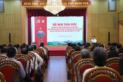 Đội ngũ báo chí, văn nghệ sĩ, trí thức lan tỏa mạnh mẽ Nghị quyết Đại hội XIV của Đảng
