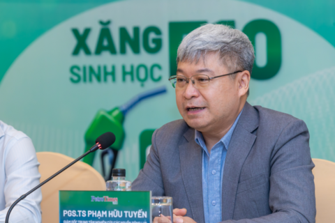 PGS.TS Phạm Hữu Tuyến: Xăng E10 không gây tác động tiêu cực đến phương tiện giao thông
